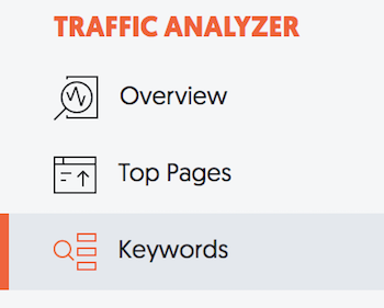 زیر عنوان «Traffic Analyzer»